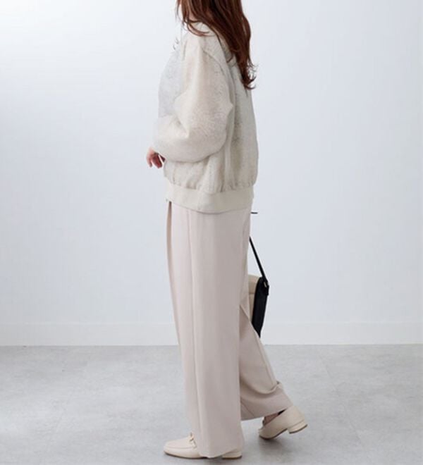 BELLUNA（ベルーナ）の「上品レース使いシアーブルゾン（ブルゾン）」｜詳細画像