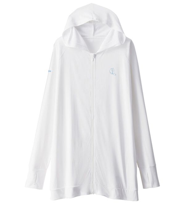 BELLUNA（ベルーナ）の「＜ＳＥＡ　ＢＲＥＥＺＥ＞ＵＶ対策！ひんやりラッシュガード（パーカー）」｜詳細画像