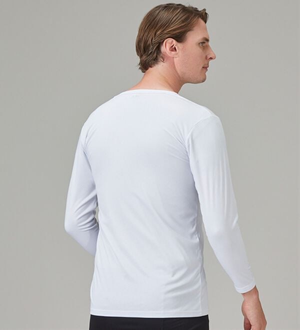 「【３枚組】＜フィラ＞ホットテック　柔らか裏起毛インナー（メンズ肌着・インナーウェア）」｜詳細画像