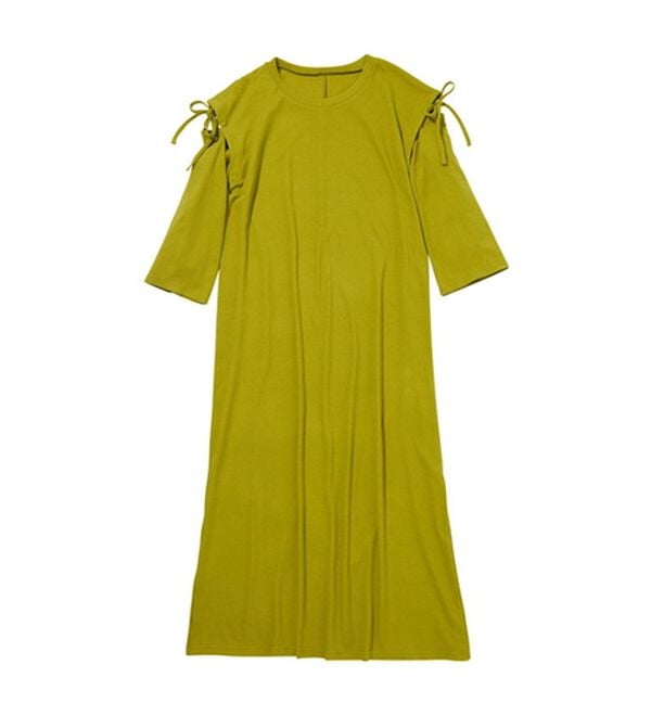 GeeRA（ジーラ）の「２ＷＡＹ袖カッティングテレコリブワンピース（その他ワンピース）」｜詳細画像