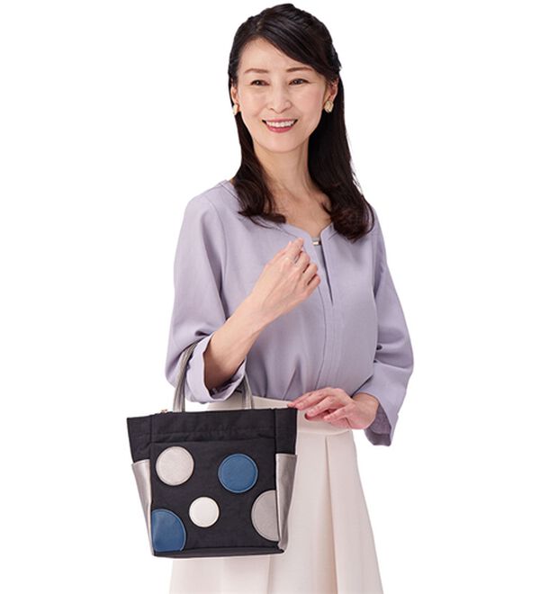 「ドットパッチワークセレブコレクション（トートバッグ）」｜詳細画像
