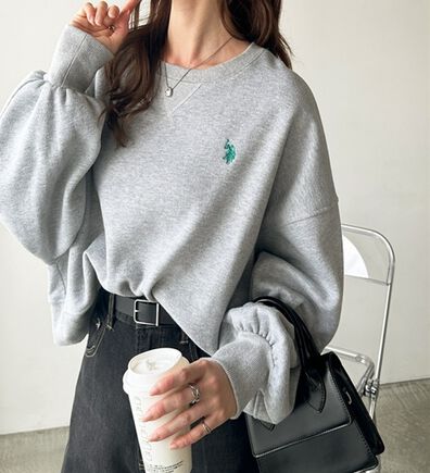 GeeRA（ジーラ）の「【Ｕ．Ｓ．ＰＯＬＯ　ＡＳＳＮ】ショートスウェット（トレーナー・スウェット）」