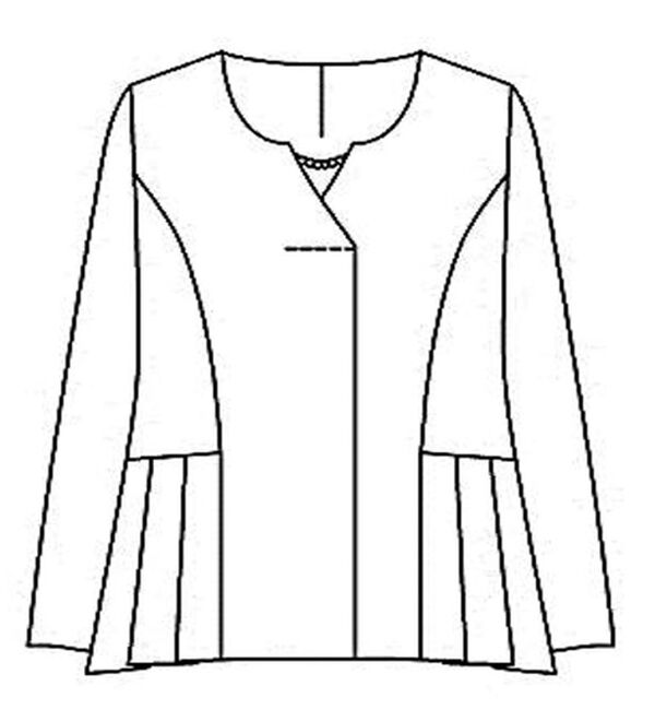 BELLUNA（ベルーナ）の「パール付ブラウスワイドパンツセットアップ（ブラックフォーマル（喪服・礼服））」｜詳細画像