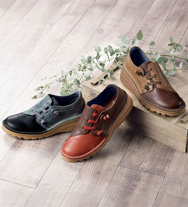 ルフラン（ルフラン）の「アビータ　サイドゴム配色シューズ（スニーカー）」｜詳細画像