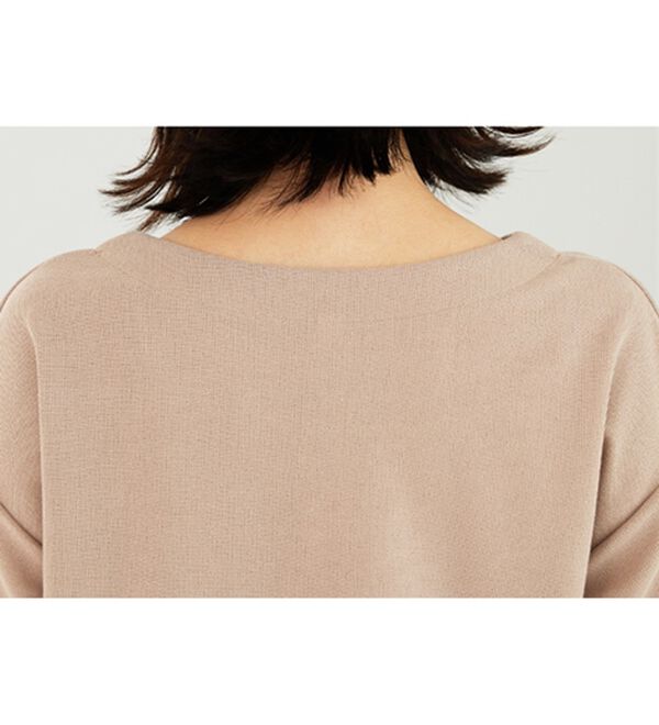 BELLUNA（ベルーナ）の「 ラメストライプシャツフェイクチュニック（チュニック）」｜詳細画像