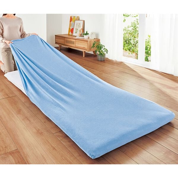 iellio（イエリオ）の「ぐーんと伸びてぴったりフィットシーツ（敷布団カバー・シーツ）」｜詳細画像