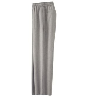 BELLUNA（ベルーナ）の「麻混イージーパンツ（その他パンツ）」｜杢グレー