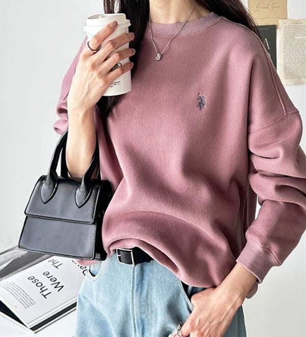 GeeRA（ジーラ）の「【U.S. POLO ASSN.】表ピーチ裏起毛スウェット（トレーナー・スウェット）」｜詳細画像