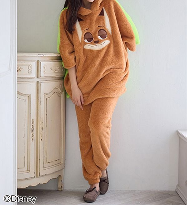 BELLUNA（ベルーナ）の「＜Ｄｉｓｎｅｙ＞【ズートピア（ニック）】両面ボアパンツ（※ポンチョ別売り）（その他パンツ）」｜詳細画像