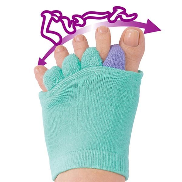 「ふわふわ足指カバー　３色組（その他美容・健康機器）」｜詳細画像