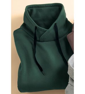 「＜イネド　オム＞裏起毛フード風トレーナー（メンズトレーナー）」｜グレイッシュグリーン