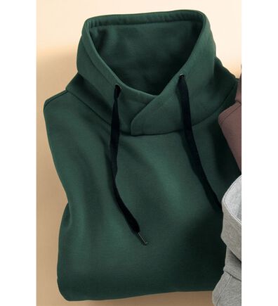 「＜イネド　オム＞裏起毛フード風トレーナー（メンズトレーナー）」