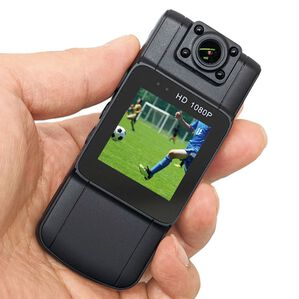 「液晶モニター付小型ビデオカメラ（テレビ・オーディオ・カメラ機器）」｜1