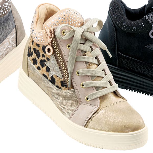 ハイカットスニーカー HUMAN WOMAN】ハイカットスニーカー