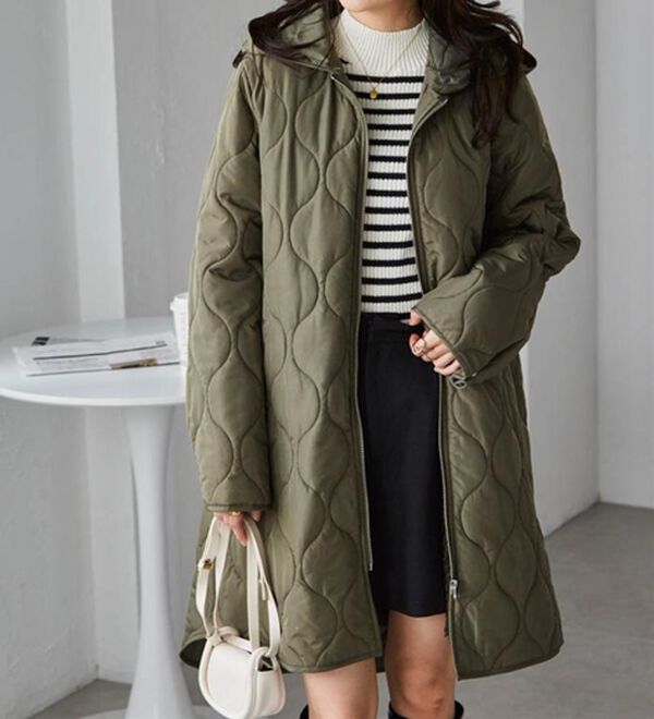 3wayキルティングロングコート - ベルーナ【公式】