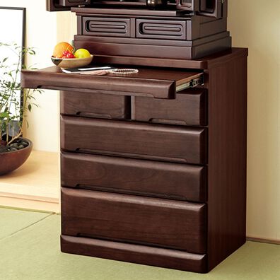 「スライドテーブル付仏壇チェスト（仏壇・仏具）」