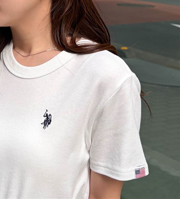 RANAN（ラナン）の「＜U.S.POLO ASSN.＞スムースTシャツ（カットソー）」｜詳細画像