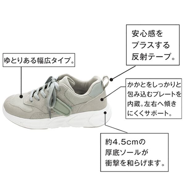 「お医者さんの（Ｒ）外反サポートスニーカー（スニーカー）」｜詳細画像