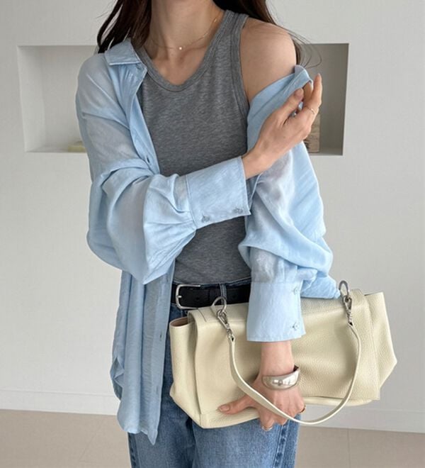 GeeRA（ジーラ）の「アソート柄オーバーサイズシャツ（シャツ）」｜詳細画像