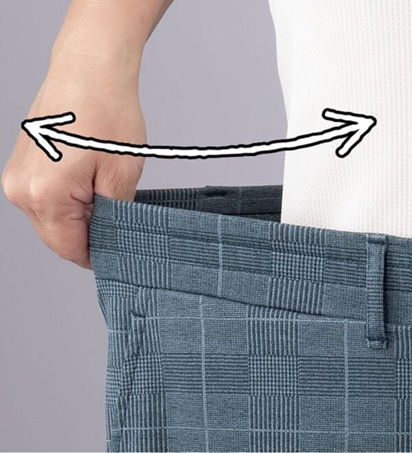 「そのままお出かけ接触冷感ジャージパンツ（メンズルームウェア）」｜詳細画像