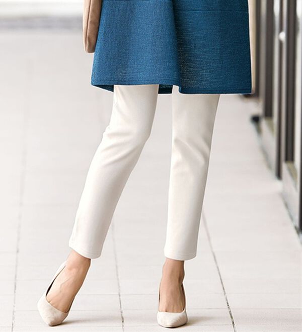 BELLUNA（ベルーナ）の「ポカポカすっきり！裏ファーレギンスパンツ（フルレングスパンツ）」｜詳細画像