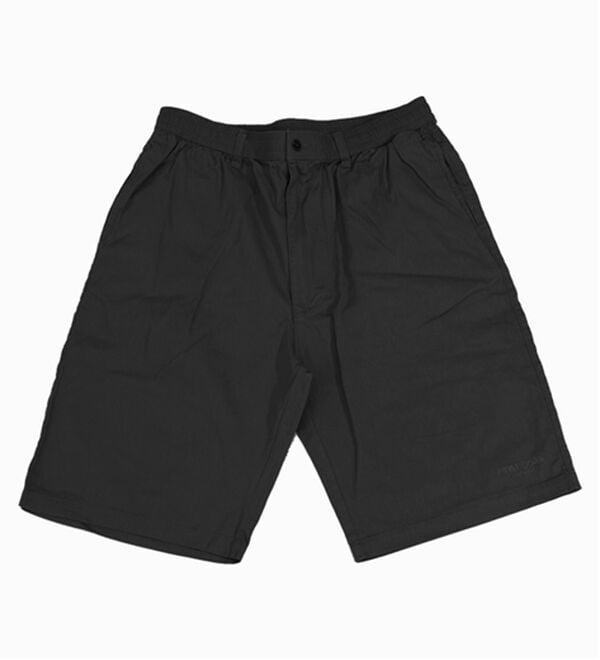 「綿ツイルシャーリングショートパンツ（メンズハーフパンツ）」｜チャコール