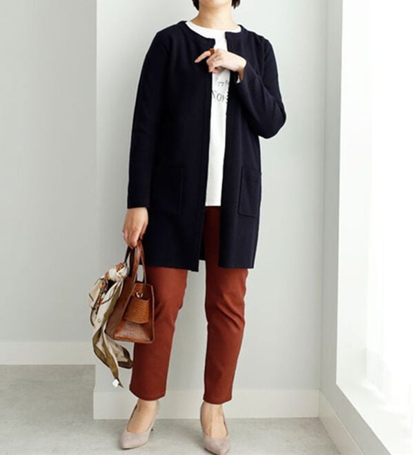 BELLUNA（ベルーナ）の「嬉しい機能付！ミラノリブカーディガン（ニットカーディガン）」｜詳細画像