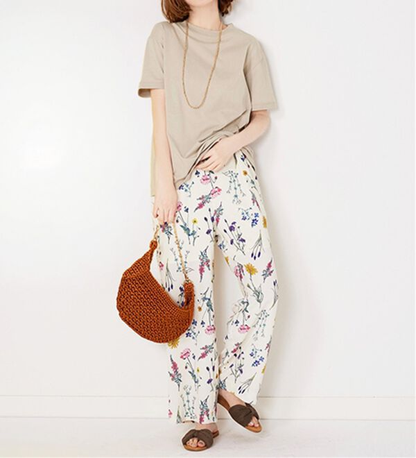 BELLUNA（ベルーナ）の「ヒンヤリ！綿１００％大人顔サマ見えＴシャツ（Tシャツ）」｜詳細画像