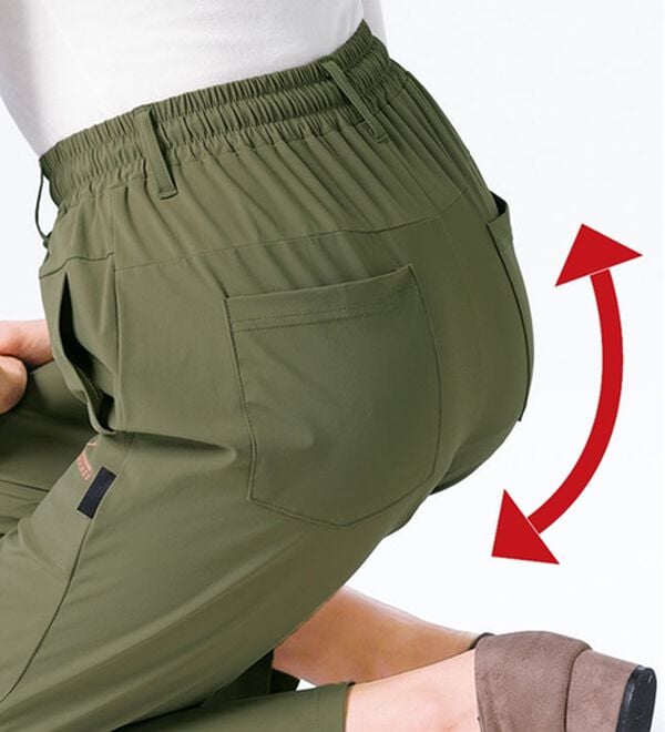 ルフラン（ルフラン）の「【３本組】【ＤＲ】軽やかはっ水ストレッチパンツ（その他パンツ）」｜詳細画像