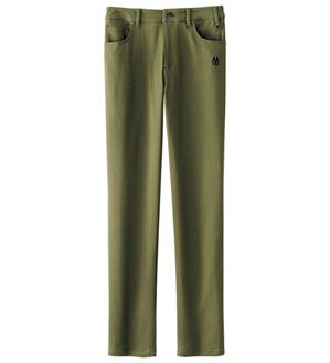 BELLUNA（ベルーナ）の「＜ミネトンカ＞はっ水＆裏起毛ストレッチパンツ（フルレングスパンツ）」｜カーキ