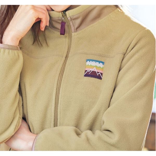 ベージュ ジップアップジャケット NCAA＞フリース素材ジップアップジャケット - ベルーナ【公式】