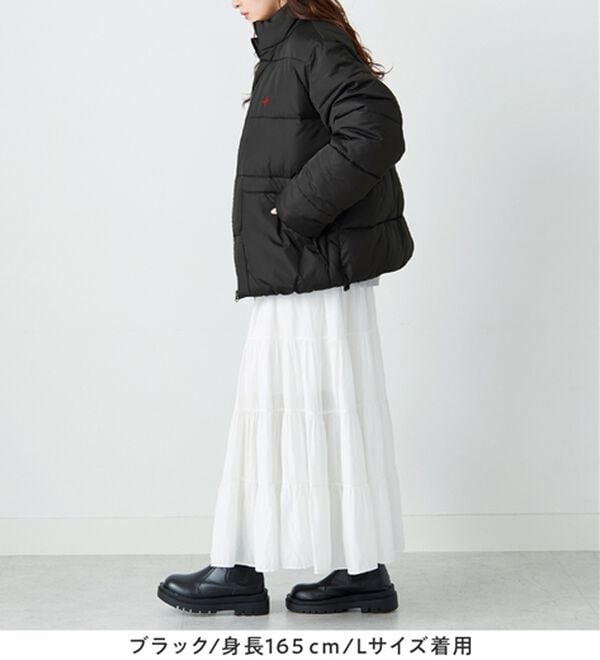 Viola e Viola（ヴィオラ エ ヴィオラ）の「【ビバリーヒルズポロクラブ】男女兼用フェイクダウンコート（ハーフコート）」｜詳細画像