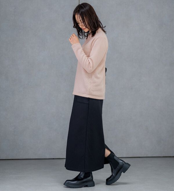 BELLUNA（ベルーナ）の「【静電気防止】ニットが苦手な方にも優しいプルオーバー（カットソー）」｜詳細画像