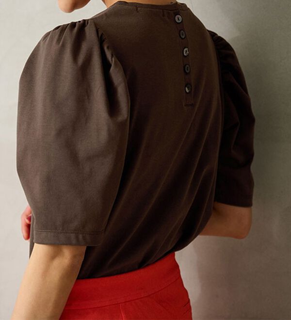 RANAN（ラナン）の「機能付！パワーショルダープルオーバー（カットソー）」｜詳細画像