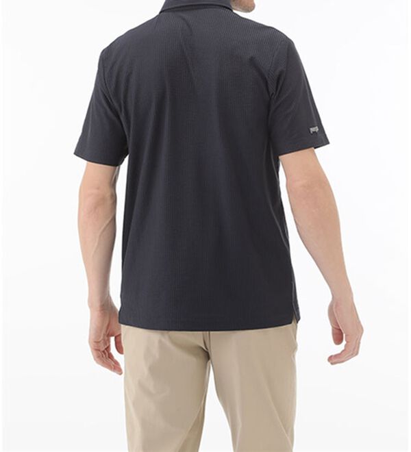 「＜パトリチオ　フランチェスカ＞ラクしてきちんと涼感サッカーポロシャツ（メンズポロシャツ）」｜詳細画像