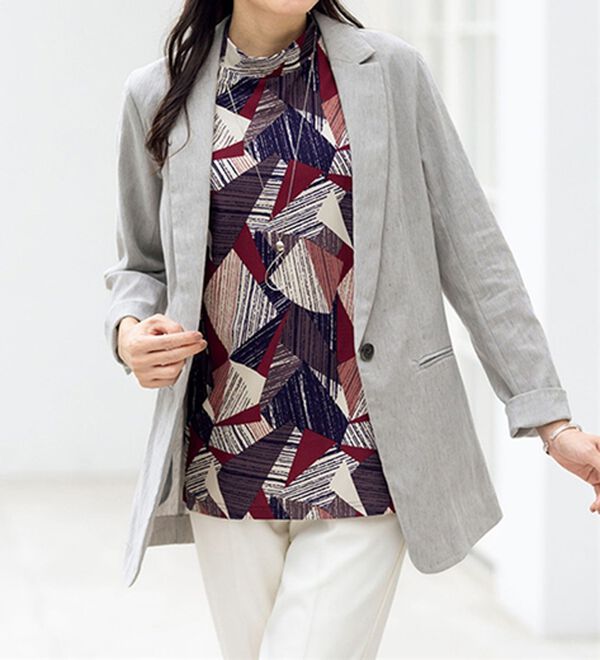 ルフラン（ルフラン）の「さらり華やかプルオーバー（カットソー）」｜詳細画像