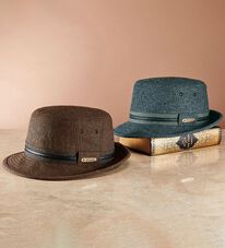 「【２色組】＜ダンロップ・モータースポーツ＞ウール混ダンディハット（メンズ帽子）」