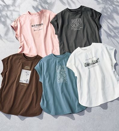 BELLUNA（ベルーナ）の「サラリ綿混！ゆったりドルマンプルオーバー（カットソー）」