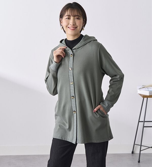 BELLUNA（ベルーナ）の「【メルティポンチ】フード付ブルゾン（ブルゾン）」｜詳細画像