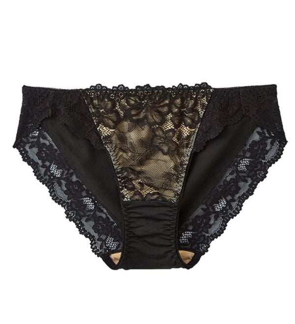 「スタイルアップレーシーブラのショーツ（ショーツ）」｜ブラック