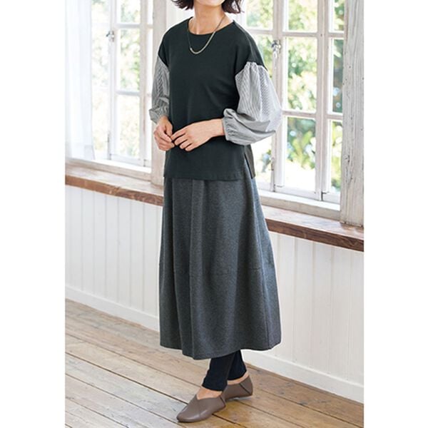 BELLUNA（ベルーナ）の「大人のボリューム袖ブラウス（ブラウス）」｜詳細画像