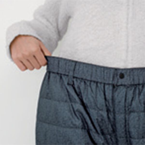 「あったか軽量！ふわっとダウンパンツ（メンズフルレングスパンツ）」｜詳細画像