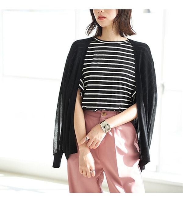 GeeRA（ジーラ）の「【冷房対策に】ひんやりUV対策！ドルマンカーディガン（ニットカーディガン）」｜詳細画像