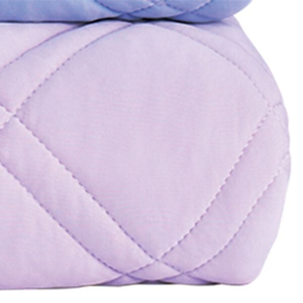 「パッドがいらない除湿強冷感一体型ボックスシーツ（敷布団カバー・シーツ）」｜パープル