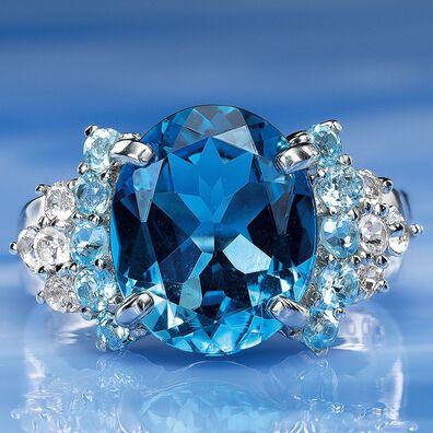 ルフラン（ルフラン）の「ロンドンブルートパーズリング（リング）」