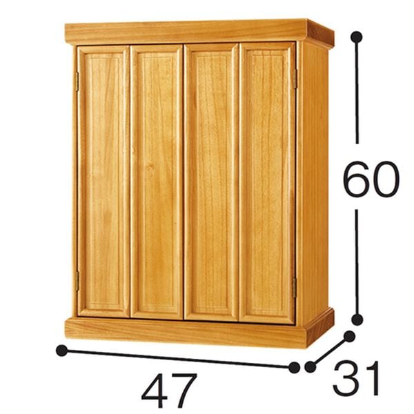 「セットでお得　天然木桐仏壇２（仏壇・仏具）」｜詳細画像