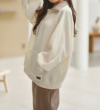 YU'NOW（ユナウ）の「かるぽかハーフジップフリースパジャマ（パジャマ・ルームウェア）」