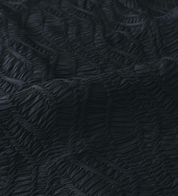 BELLUNA（ベルーナ）の「波柄シアージャカード素材カーディガン（ニットカーディガン）」｜詳細画像