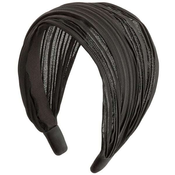 「大人のふんわりカチューシャ（ヘアケア・ドライヤー）」｜ブラック