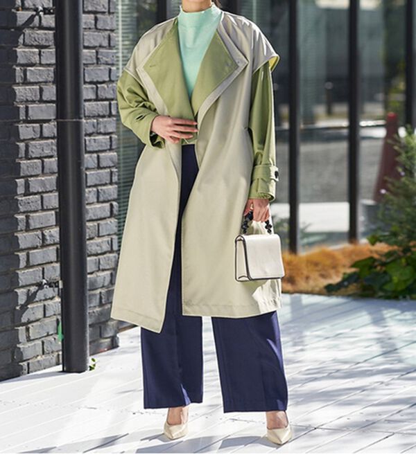 RANAN（ラナン）の「【2点セット】マルチウェイレイヤードコート（ロングコート）」｜詳細画像